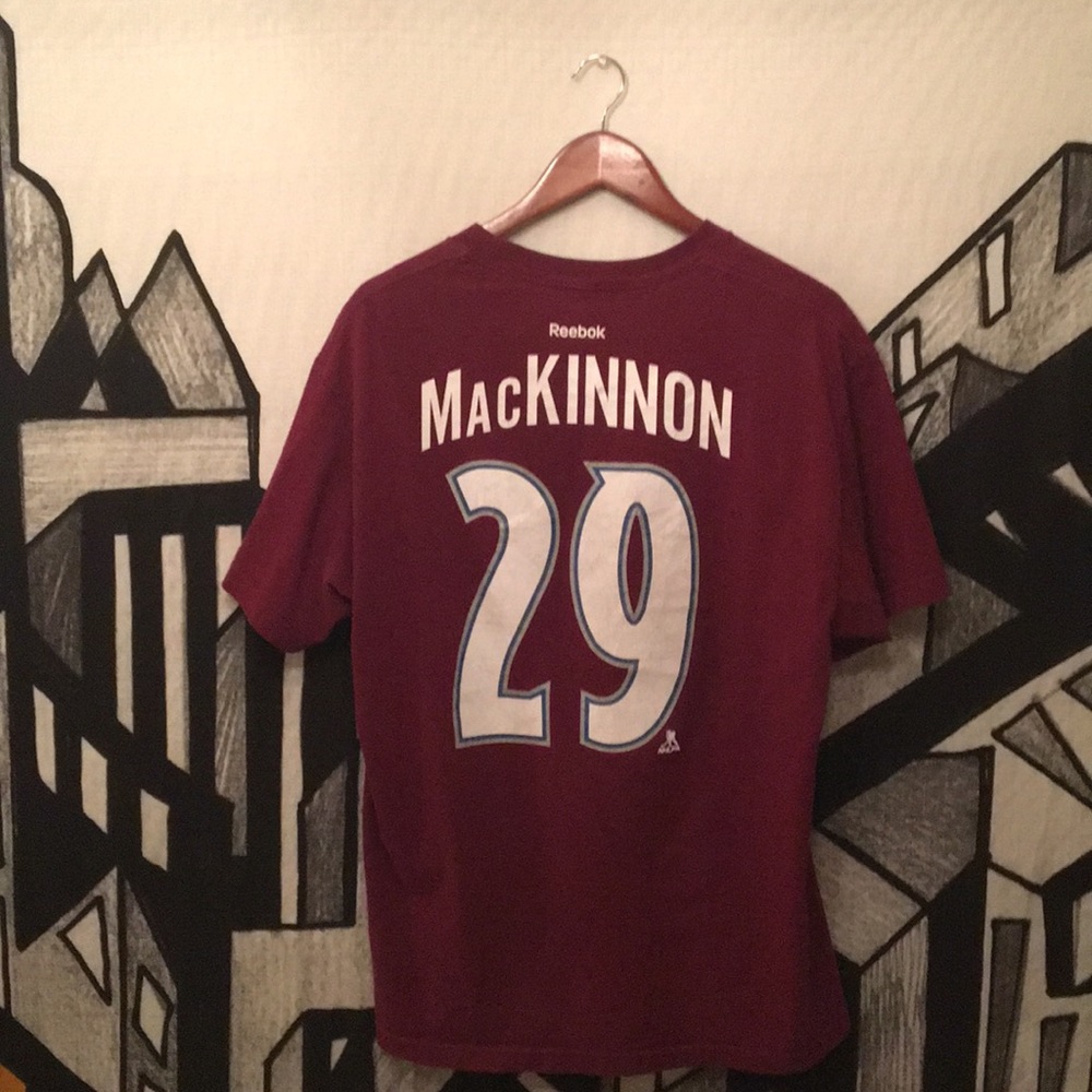 Colorado Avalanche Mackinnon Short Sleeve Shirt